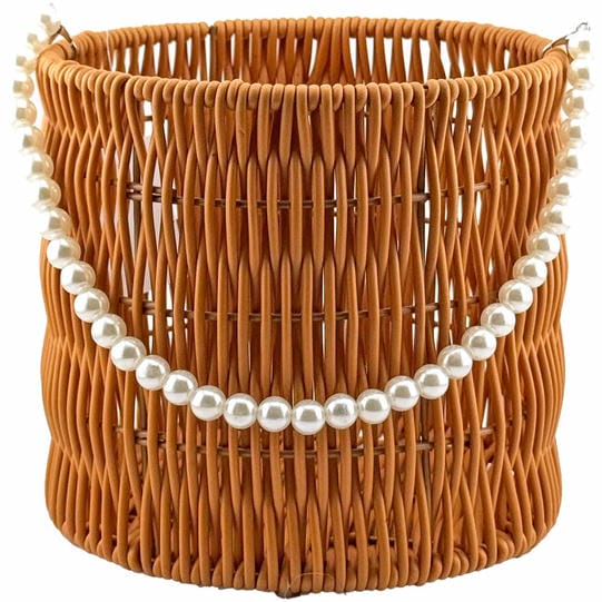 Beaded Calabash Bowl