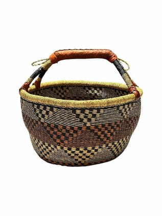 Bolga Round Market Basket