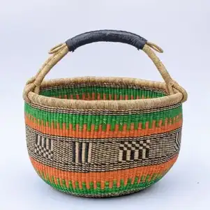 Bolga Round Market Basket